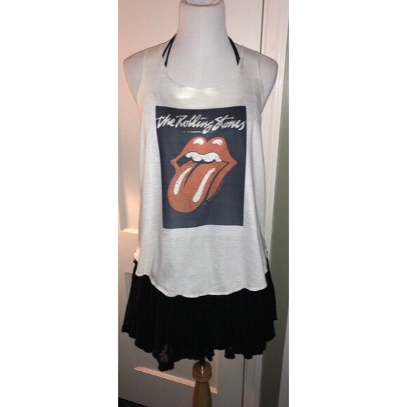 The Rolling Stones tank avail. sizes S, L, XL - Picture 4 of 7